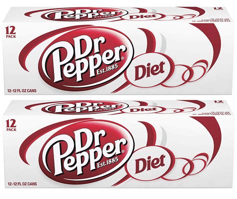 Buy Diet Dr Pepper, 24 Cans, 12 fl oz Online India | Ubuy
