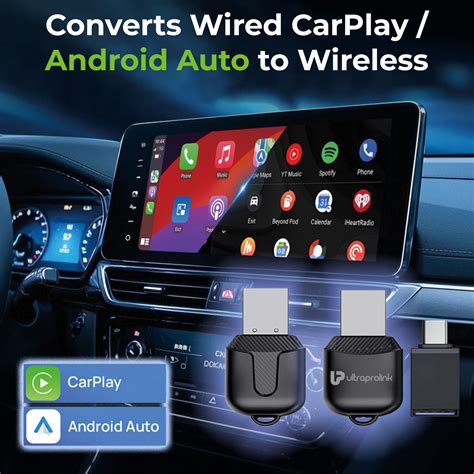 DriveLink | Android Auto/CarPlay Adapter | 2 in 1 Wireless Car Receive ...