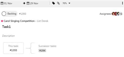 Image result for Predecessor Task