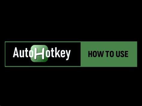Image result for AutoHotkey Tutorial