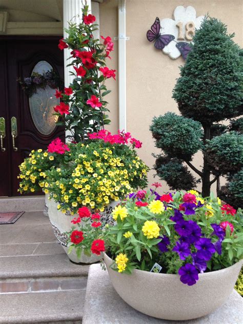 Outdoor Flower Pot Arrangement Ideas - Decoupage Design Ideas