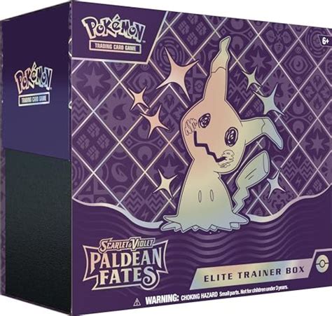 Pokémon TCG: Scarlet & Violet—Paldean Fates Elite Trainer Box (9 ...
