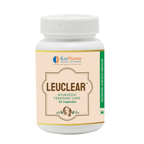 Buy Leuclear Capsules for Leucorrhea | Yeast Infection | Support Women ...