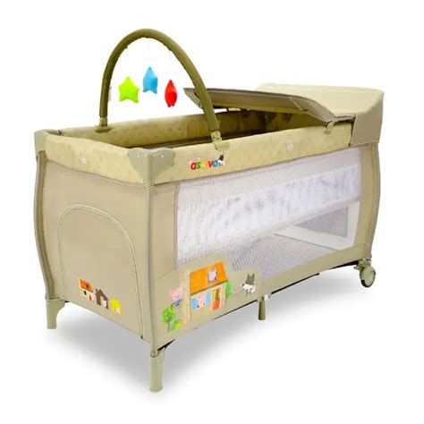 Prenosivi krevetac za decu Mix Plus The 3 Pigs Asalvo ASA-18625 | Volim ...