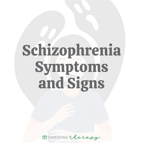What Are the Symptoms & Signs of Schizophrenia?