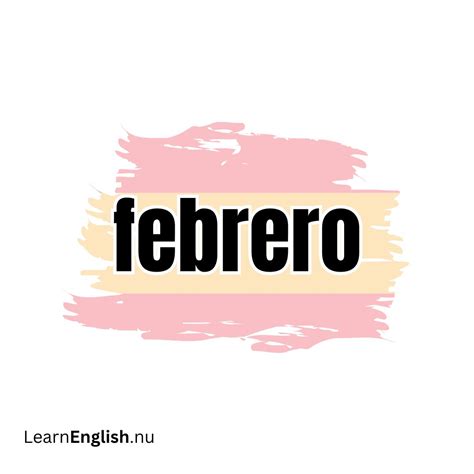 Months in Spanish - learn spanish