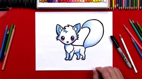 Image result for Arctic Fox Drawing Tutorial