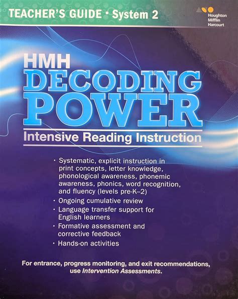 Buy Decoding Power: Intensive Reading Instruction Teacher Guide System ...