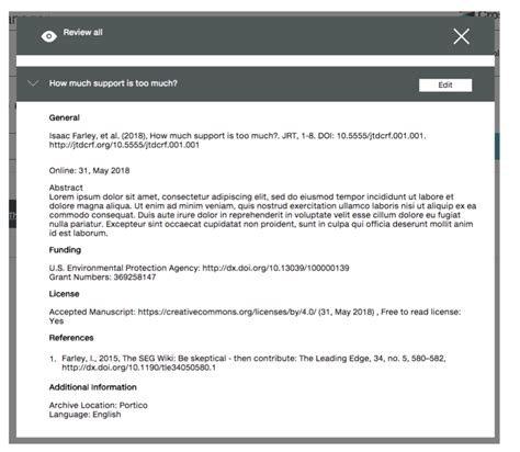 Metadata Manager 的图像结果
