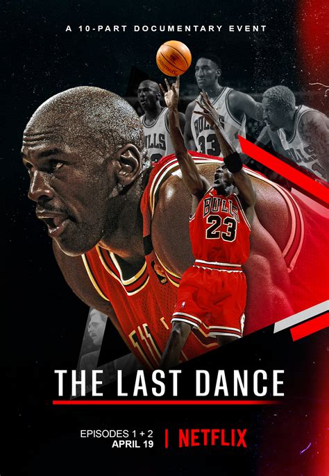 The Last Dance - Netflix series launch poster on Behance