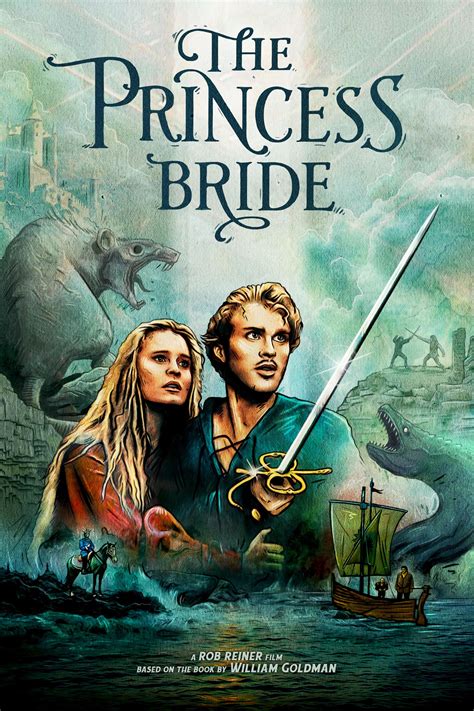 The Princess Bride (1987) [3000 × 4500] by Kyle V. James : MoviePosterPorn