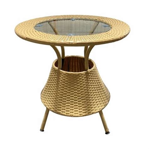 Rattan Tables - Universal Furniture Brown Rattan & Wicker Modern Round ...
