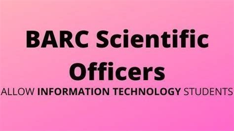 Petition · Allow Information Technology students for BARC recruitment ...