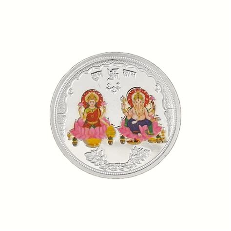 Silver Lakshmi Ganesh Coin 20g – RANKA JEWELLERS PC PRIVATE LIMITED