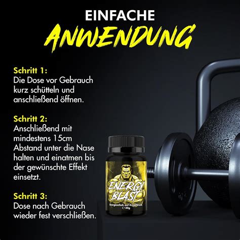 Energy Blast Smelling Salt Extra Strong Smelling Salts for Athletes ...