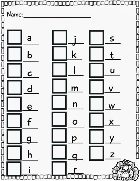 Free Printable Uppercase And Lowercase Letters Worksheets Pdf ...