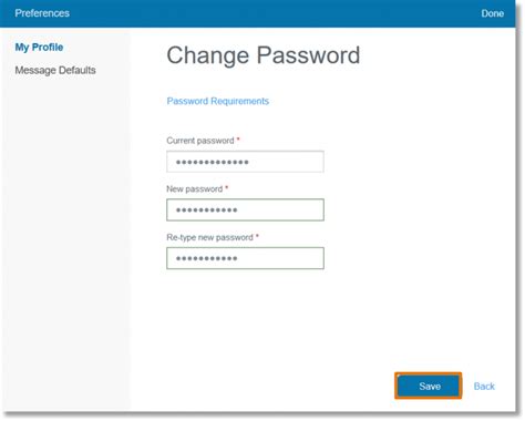 Change the password in AT&T Business Notification Center for Business ...