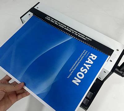 Image result for How to Use a Binding Machine