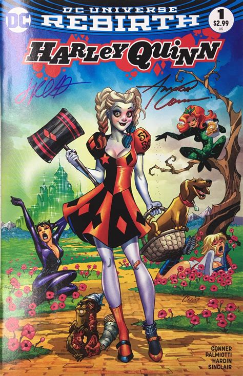 HARLEY QUINN #1 – EMERALD CITY COMICS Variant (Signed) | PaperFilms