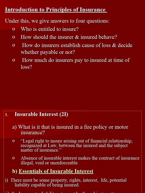 Image result for Principles of Insurance