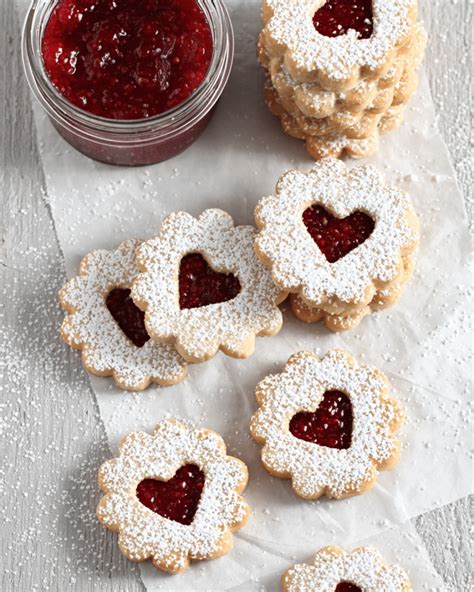 Image result for Raspberry Linzer Cookies