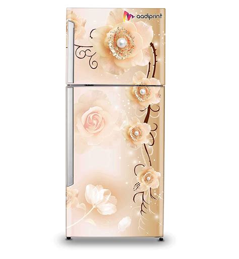 Buy aadiprint Refrigerator Door Sticker ll PVC Vinyl ll Decor Kitchen ...