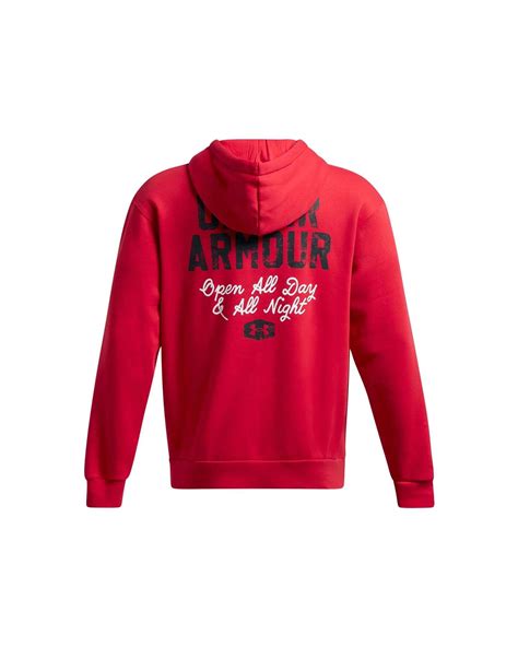 UA Icon Fleece 24/7 Full-Zip Hoodie | Under Armour