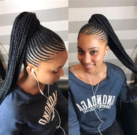 Hair Braid And Ponytail at Sam Hamby blog