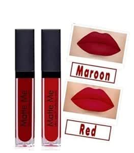 Buy AVTAR DECOR Matte Me Non transfer Liquid Lipstick Russian Red ...