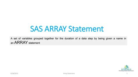 Image result for Array SAS
