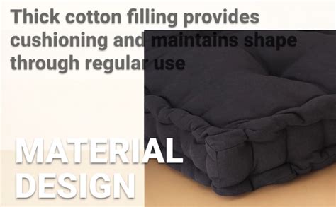 ATOOTFUSION Soft Thick Cotton Box Floor Mattress, 5-Inch Thick, 72x30x5 ...