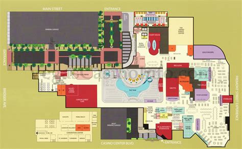 The Quad Hotel Property Map