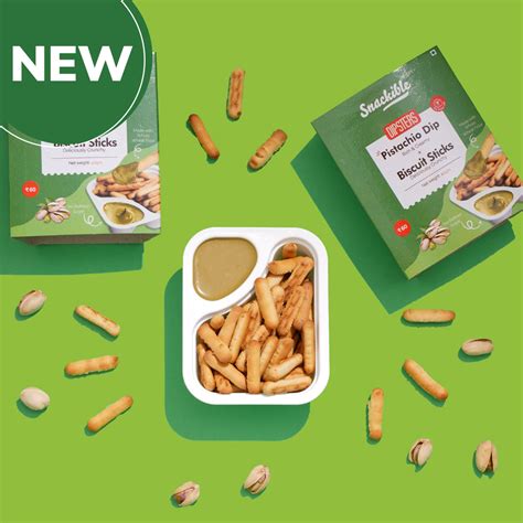 Dipsters - Pistachio Dip with Sticks