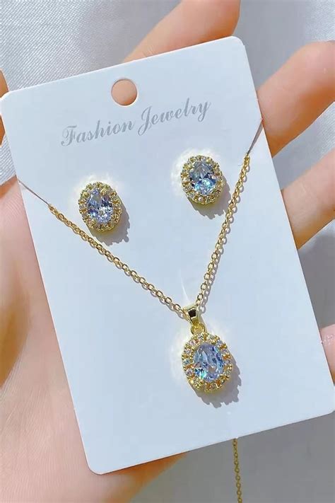 JS-19-WHITE-18k Gold Plated Stainless Steel Tarnish Free Waterproof ...