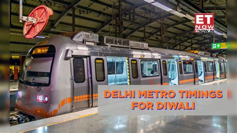 Delhi Metro Timings on Diwali 2025: DMRC releases revised train ...