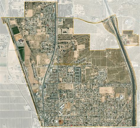 Map of Anthony city, New Mexico - Thong Thai Real