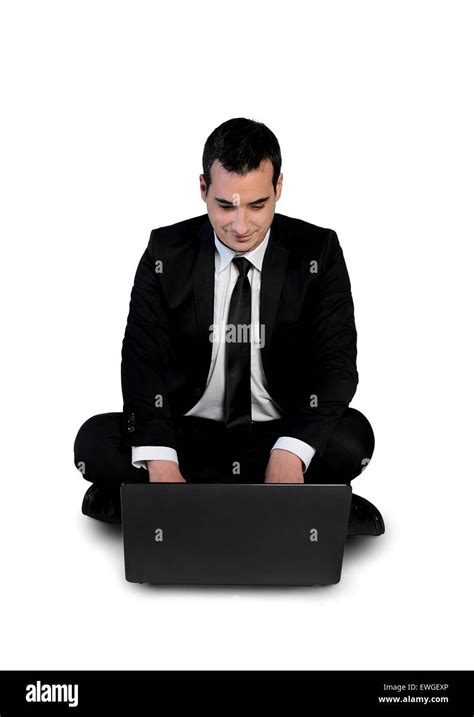 Business Man Using Computer Image 的图像结果