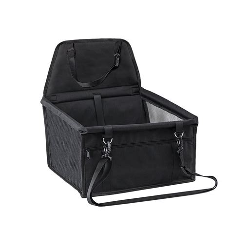 Pet Dog Cat Car Seat Booster for Small & Medium Pets, Portable Breathable Foldable Pet Carrier ...
