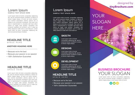 Three Fold Brochure Template Google Docs inside Brochure Templates ...