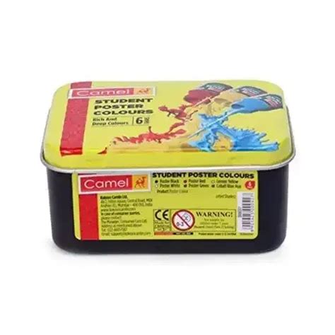 CAMEL POSTER COLOURS 6 SHADES