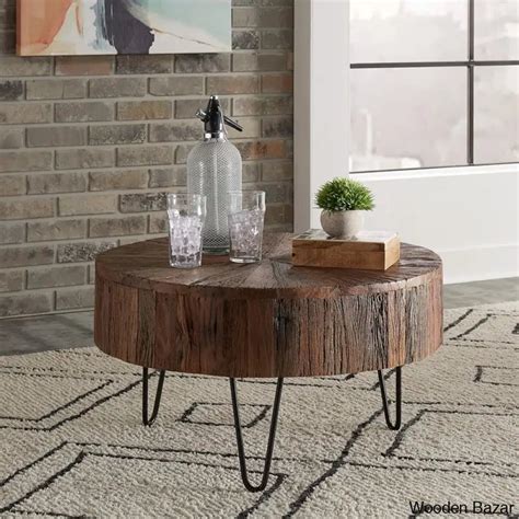 Everby Solid Wood Top Coffee Table and center table | Wooden Bazar