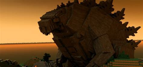 Image result for Minecraft Godzilla ModSpace Godzilla