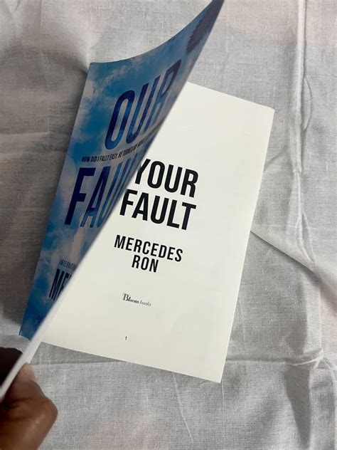 Our Fault (Culpable Book 3) eBook : Ron, Mercedes: Amazon.in: Books