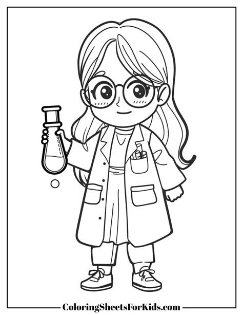Mariah The Scientist Coloring Pages [2025]