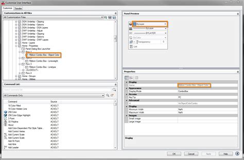 Image result for Change Express Menu Toolbar AutoCAD