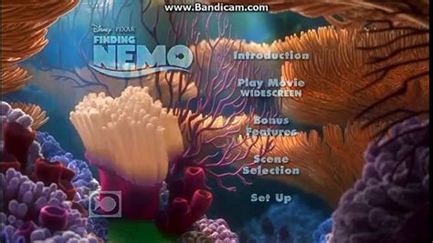 Image result for Procurando Nemo DVD Menu