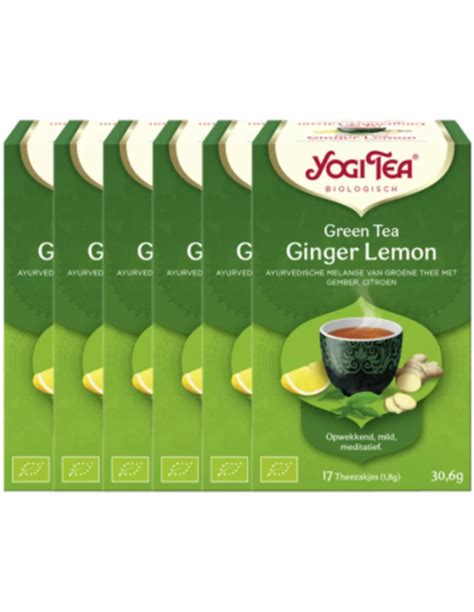 Green Tea Ginger Lemon