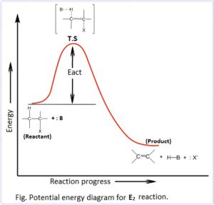 Elimination reaction : E1 and E2 reaction – Examples, Mechanism, Orientation and Reactivity