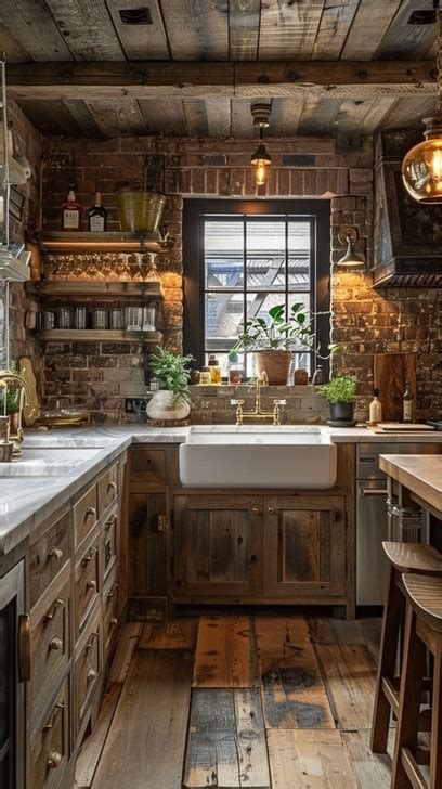 Free Rustic Kitchen Interior Image - Kitchen, Rustic, Vintage ...