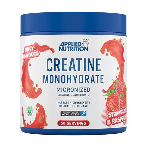 Applied Nutrition Creatine Flavoured Creatine Monohydrate Micronized ...